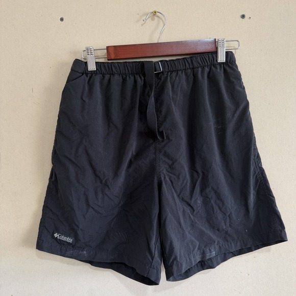 Columbia Other - Vintage Columbia Nylon Hiking Shorts Black Gorpcore Mens S
